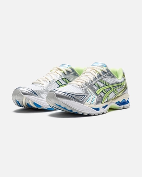 ASICS GEL-KAYANO 14 - WHITE/ LIMEGREEN Asics comfort sneakers