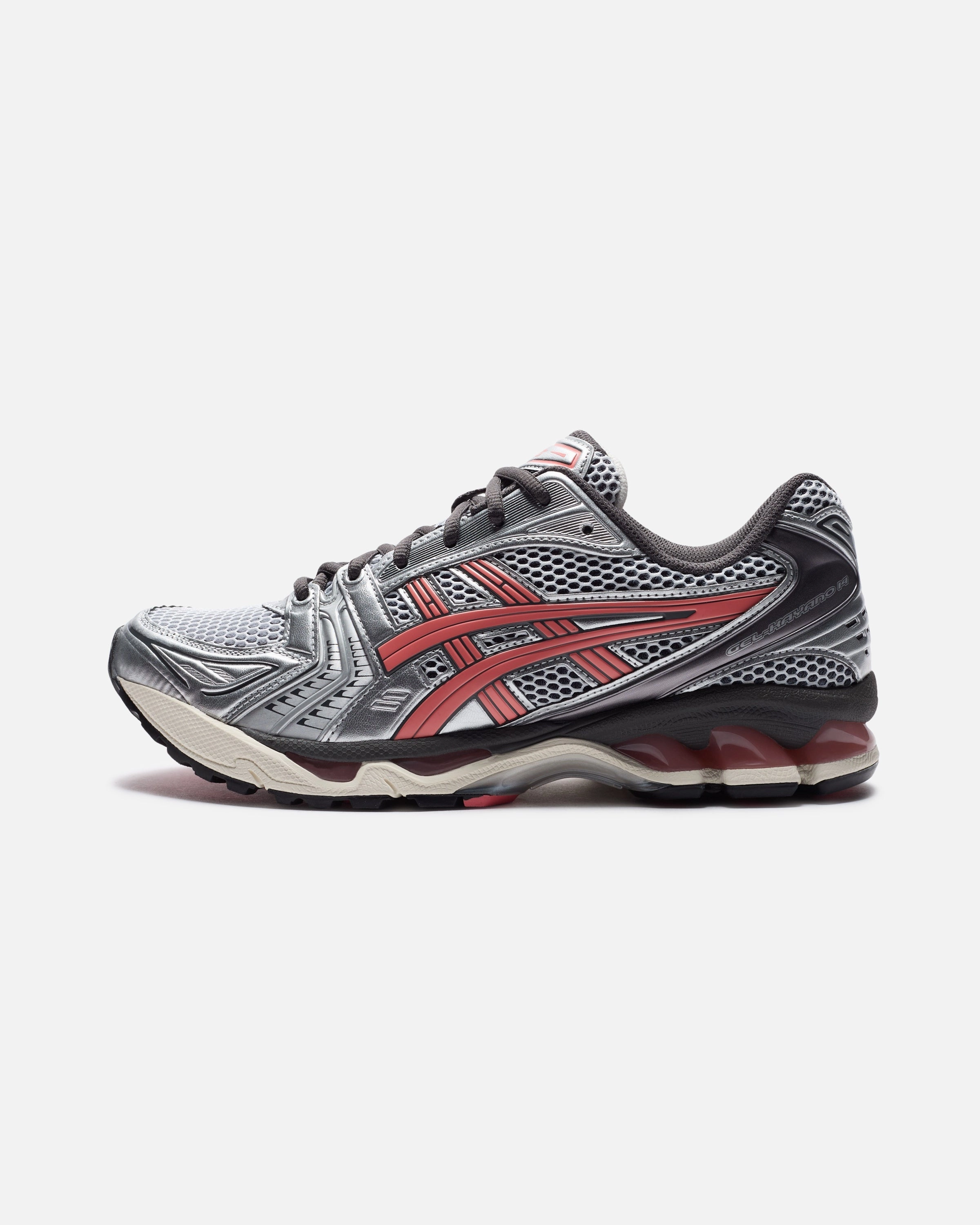 ASICS GEL-KAYANO 14 - WHITE/ PAPAYA Performance comfort sneakers