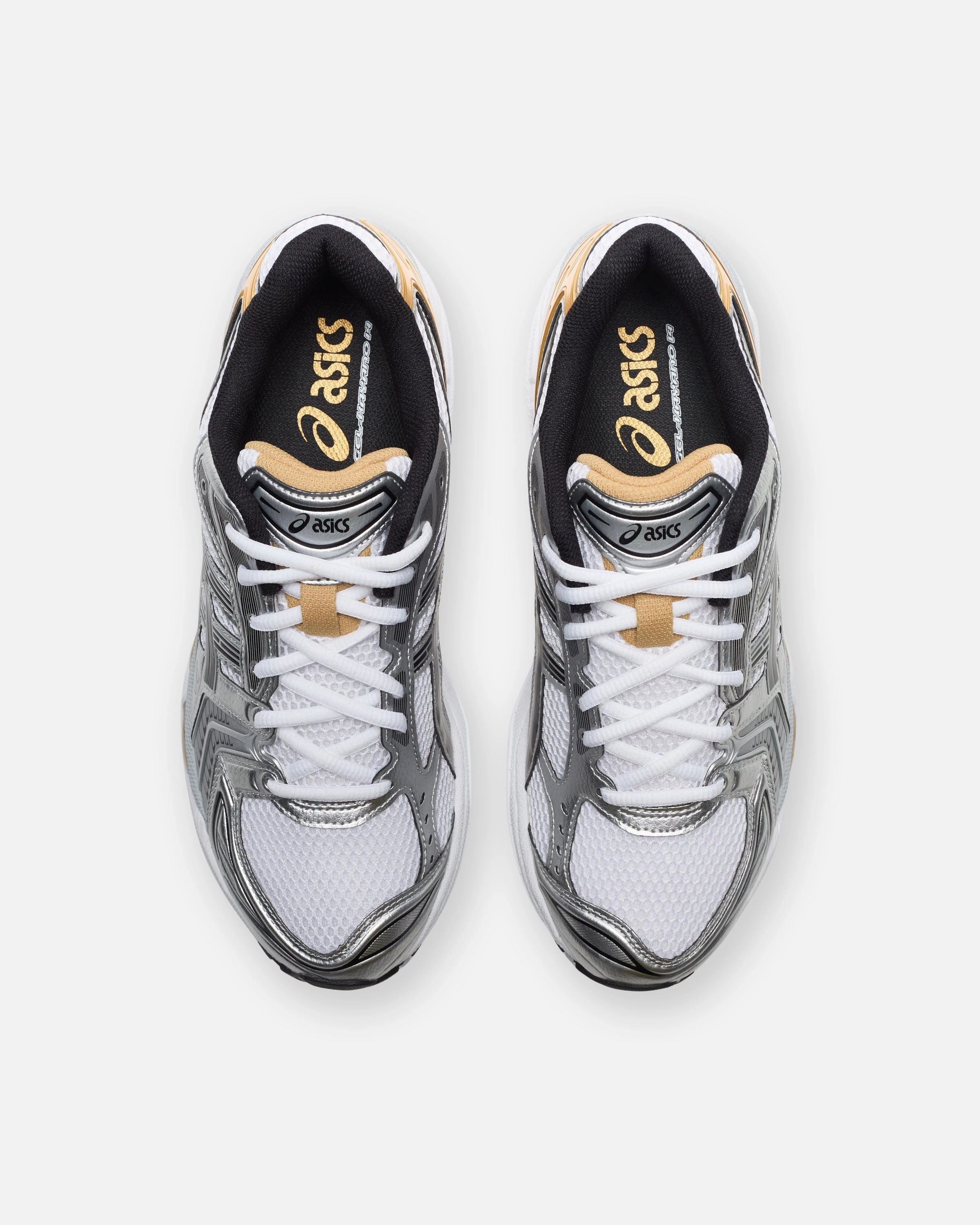 ASICS GEL-KAYANO 14 - WHITE/ PUREGOLD Performance comfort sneakers