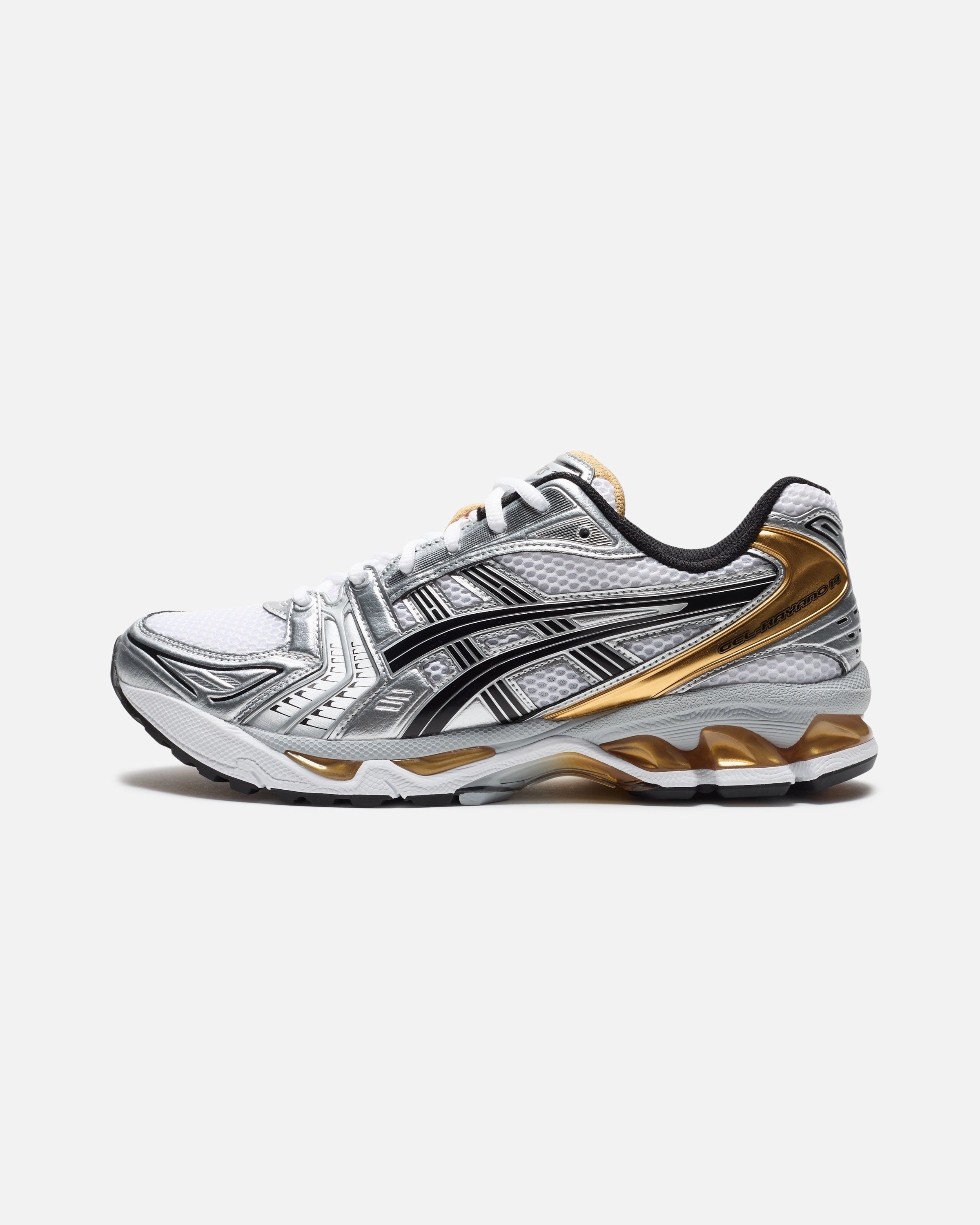 ASICS GEL-KAYANO 14 - WHITE/ PUREGOLD Performance comfort sneakers