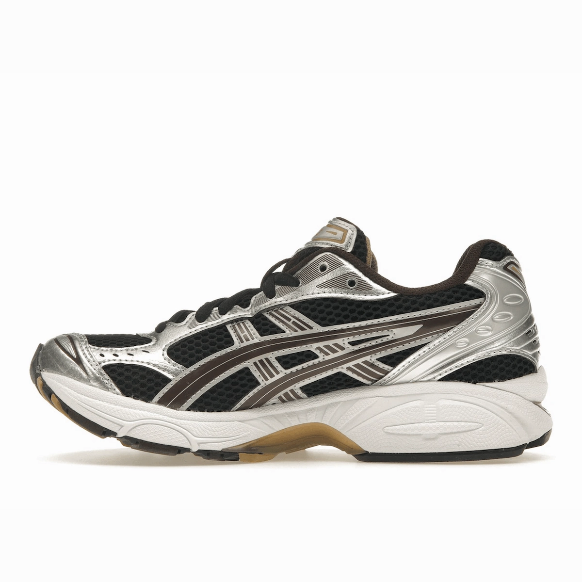 ASICS Gel-Kayano 14 Black Coffee Silver Responsive running shoes