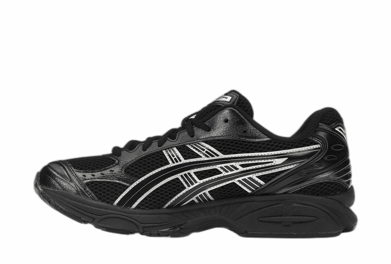 ASICS Gel-Kayano 14 Black Pure Silver Responsive running shoes