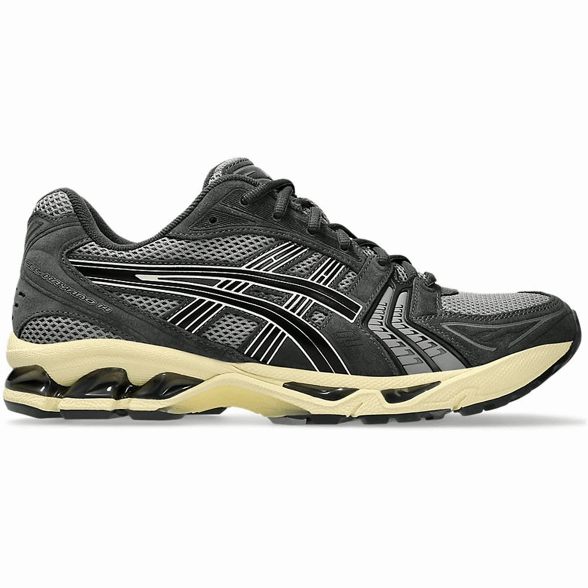 ASICS Gel-Kayano 14 Clay Gray Black Stability Gel 1130 trainers