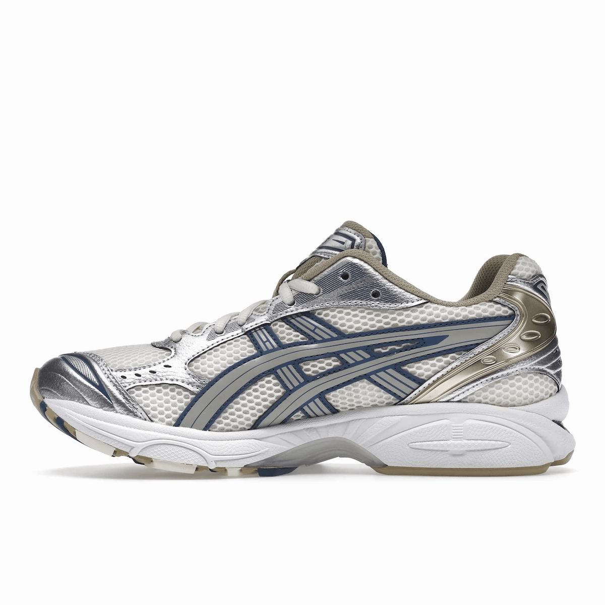 ASICS Gel-Kayano 14 Cream Pure Silver Champagne Responsive running shoes