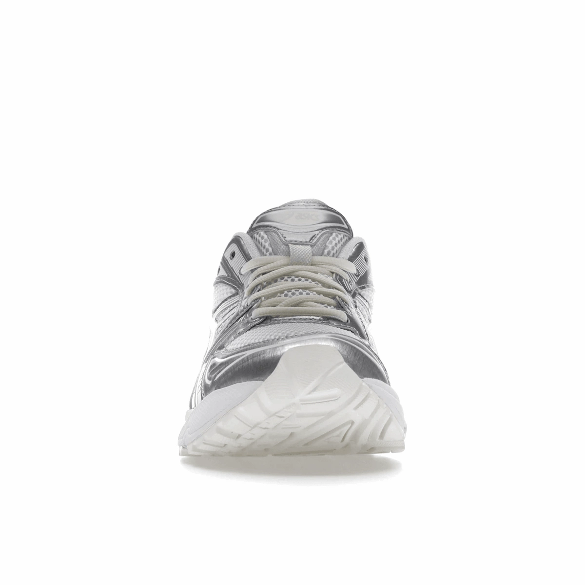 ASICS Gel-Kayano 14 JJJJound Silver White Responsive running shoes