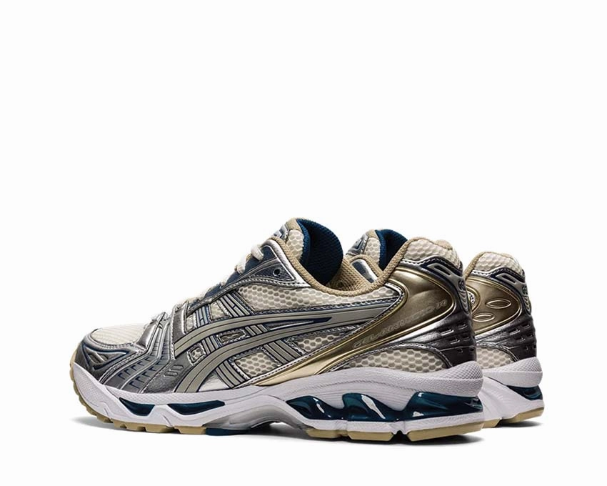 Asics Gel Kayano 14 "Cream Silver" Breathable training shoes