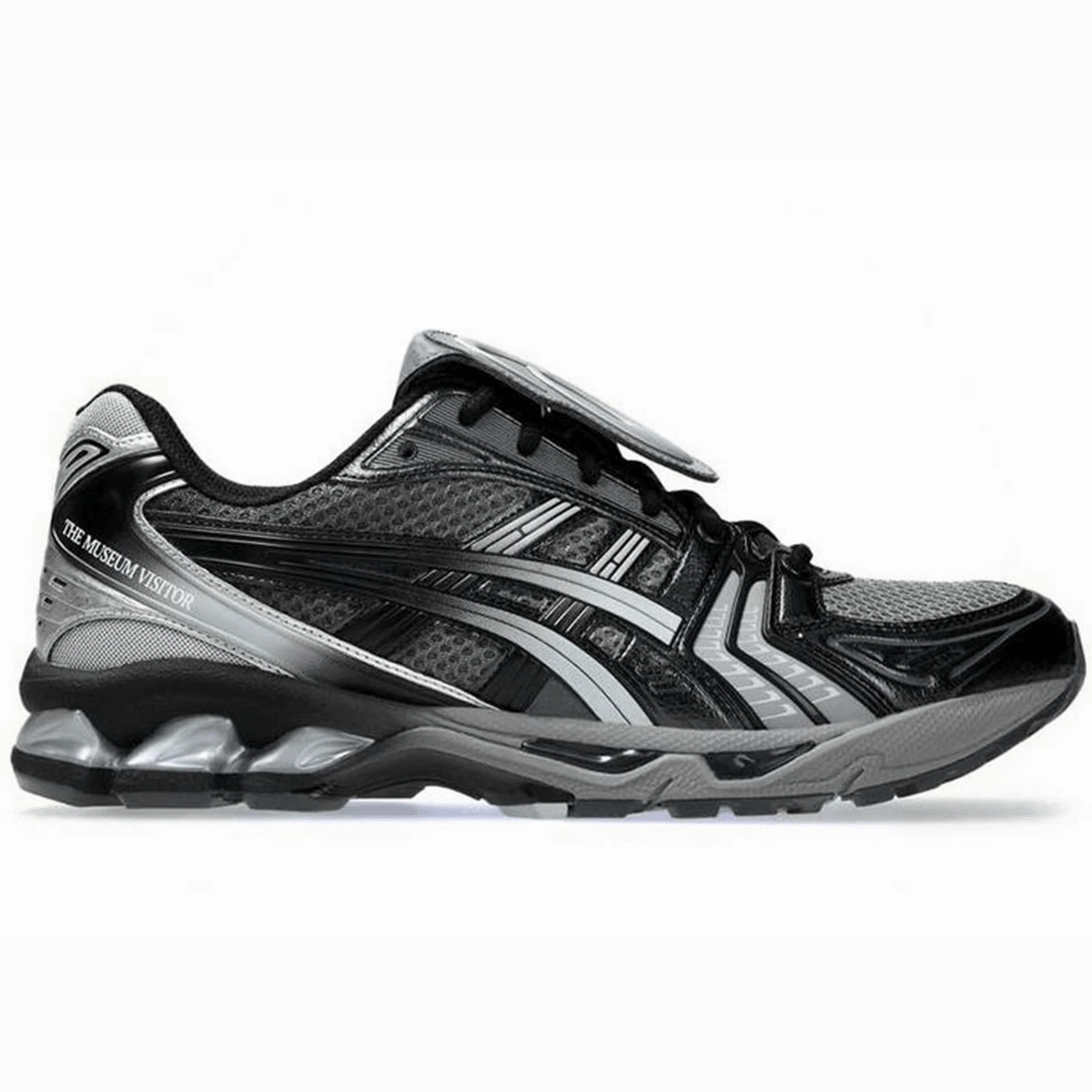 ASICS Gel-Kayano 14 The Museum Visitor Black Grey Stability Gel 1130 trainers