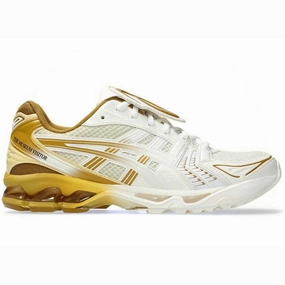 ASICS Gel-Kayano 14 The Museum Visitor Cream Gold Stability Gel 1130 trainers