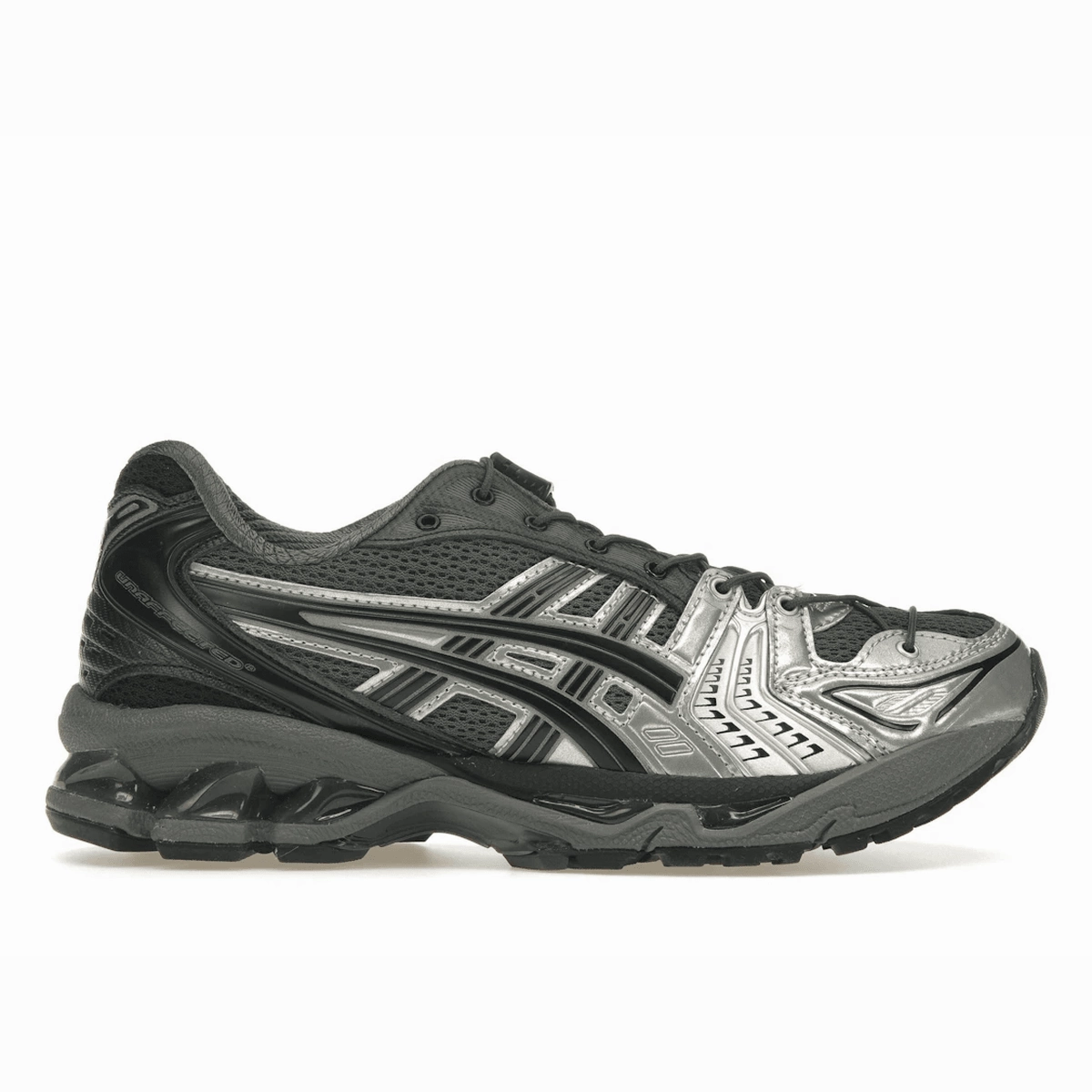 ASICS Gel-Kayano 14 Unaffected Infinite Wonders Pack Black Silver Stability Gel 1130 trainers