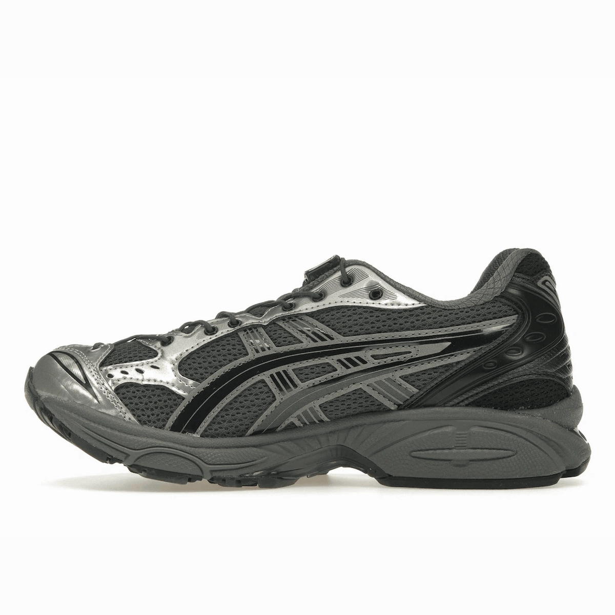 ASICS Gel-Kayano 14 Unaffected Infinite Wonders Pack Black Silver Responsive running shoes