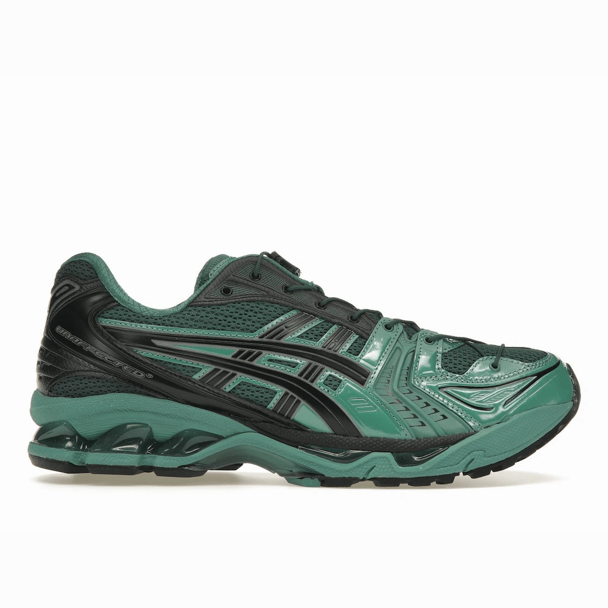 ASICS Gel-Kayano 14 Unaffected Infinite Wonders Pack Green Stability Gel 1130 trainers