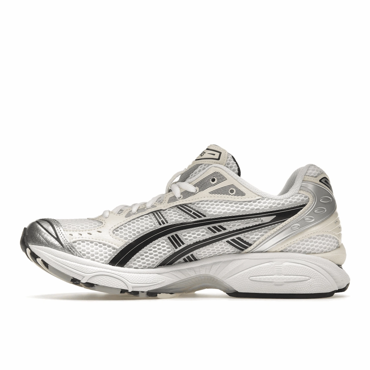 ASICS Gel-Kayano 14 White Midnight Responsive running shoes