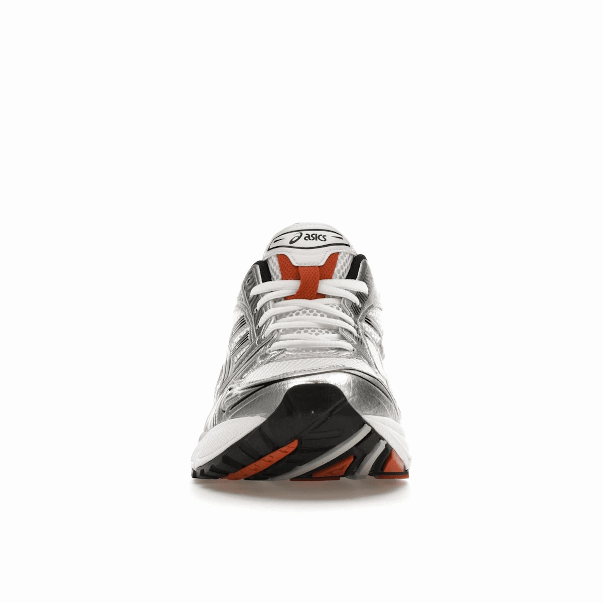 ASICS Gel-Kayano 14 White Piquant Orange Responsive running shoes