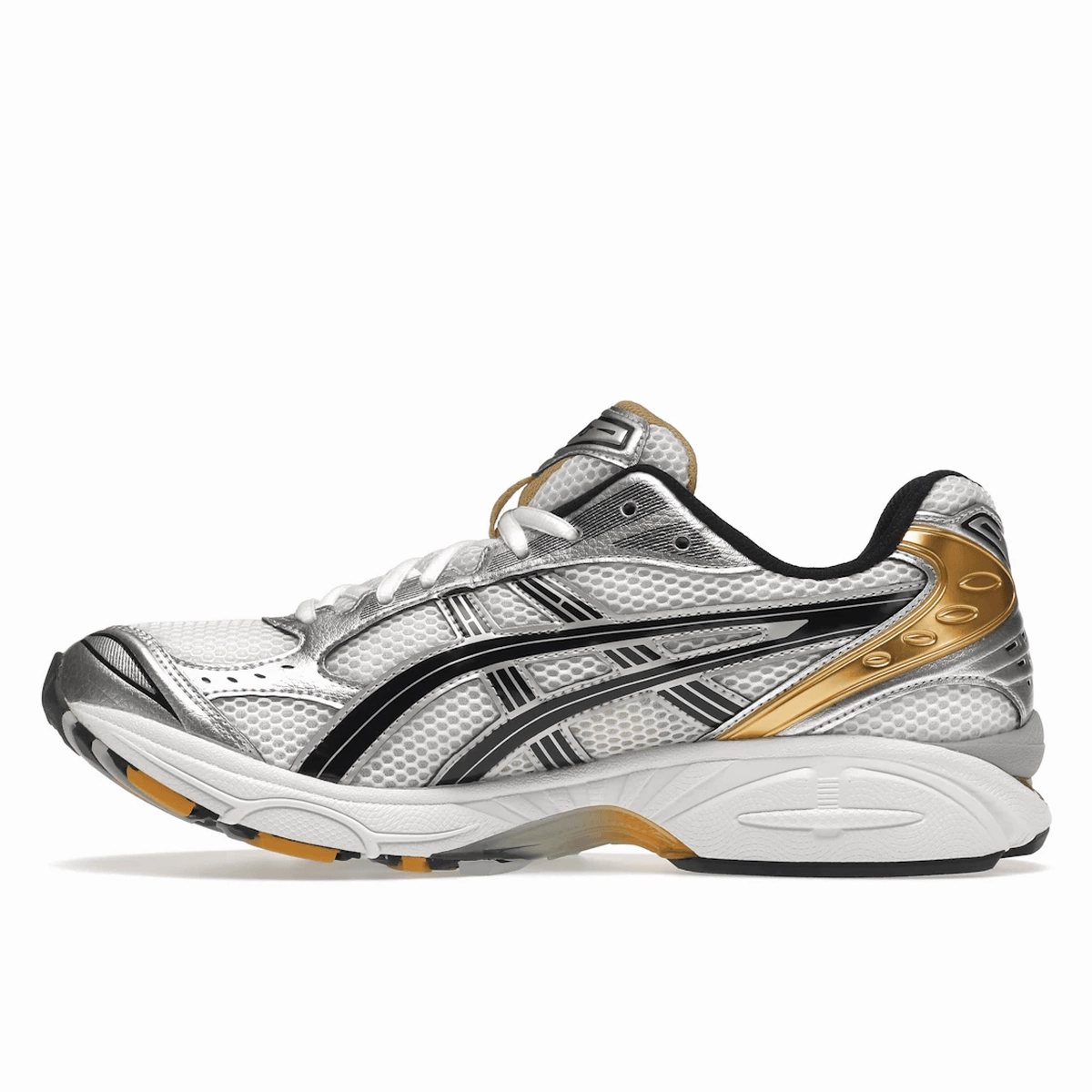 ASICS Gel-Kayano 14 White Pure Gold Responsive running shoes
