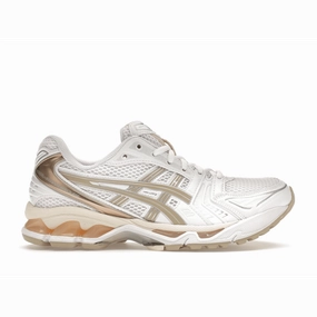 ASICS Gel-Kayano 14 White Simply Taupe Stability Gel 1130 trainers