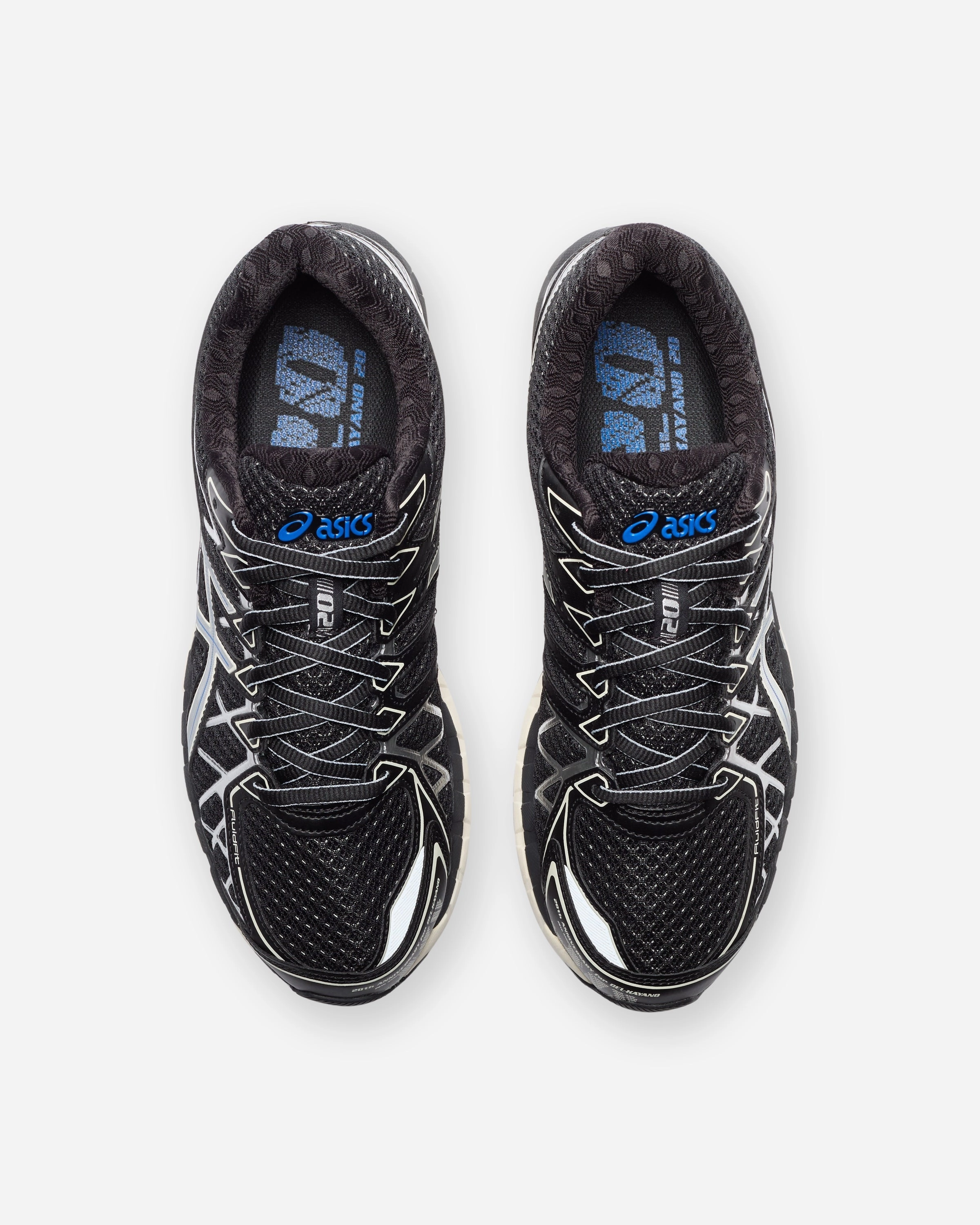 ASICS GEL-KAYANO 20 - BLACK/ PURESILVER Performance comfort sneakers