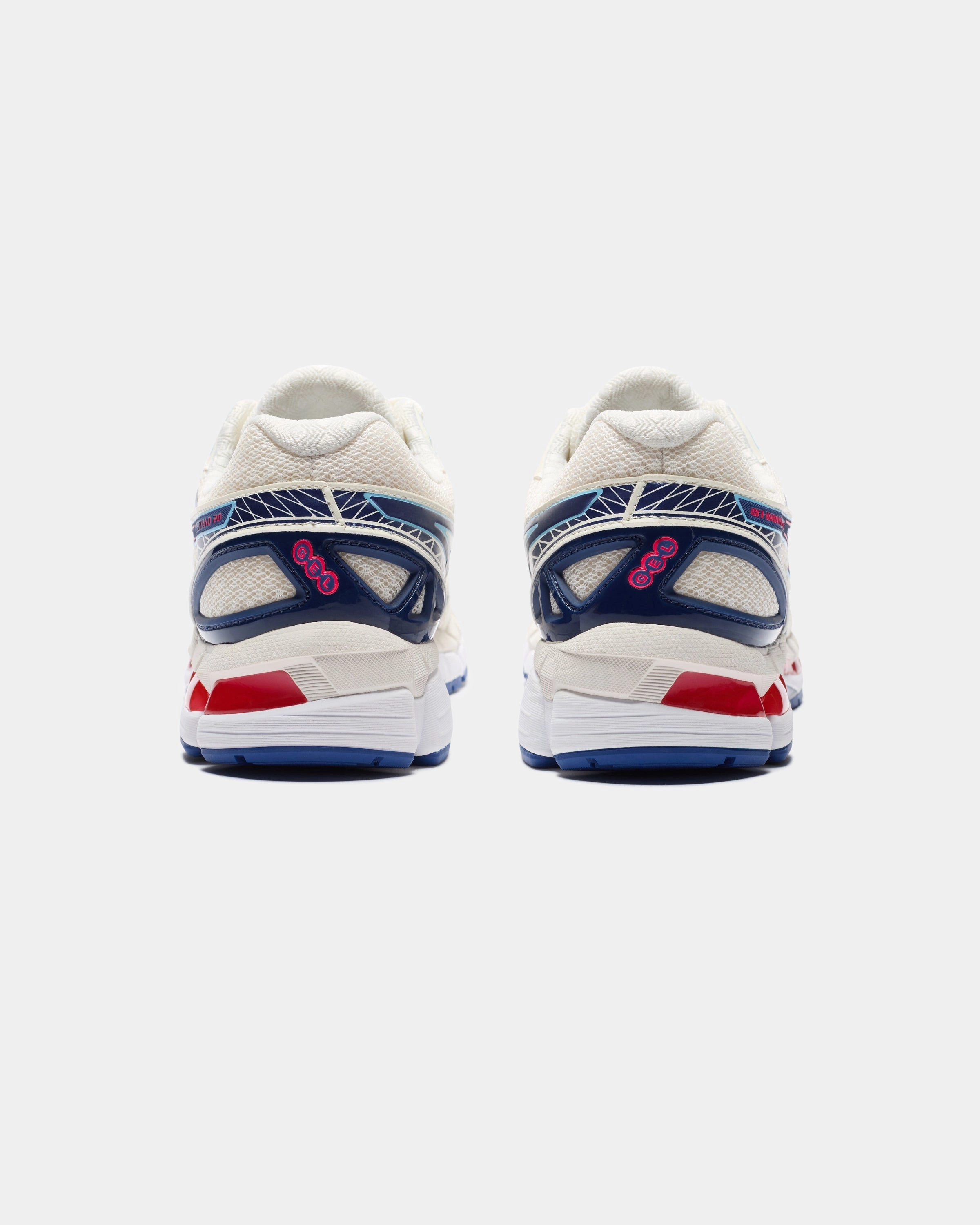 ASICS GEL-KAYANO 20 - CREAM/ DEEPMARINE Performance comfort sneakers