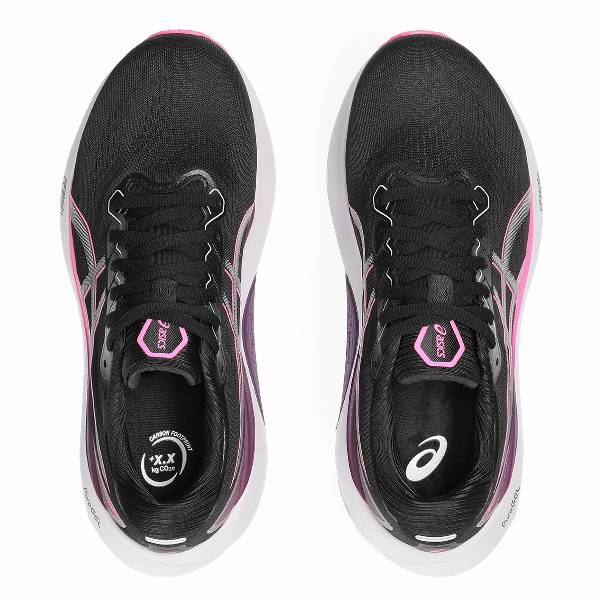 Asics Gel Kayano 30 - Black - Lilac Hint Asics neutral running shoes