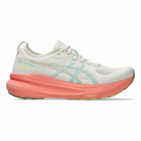 Asics Gel Kayano 31 - Birch - Energy Aqua Asics neutral footwear designed for balanced running