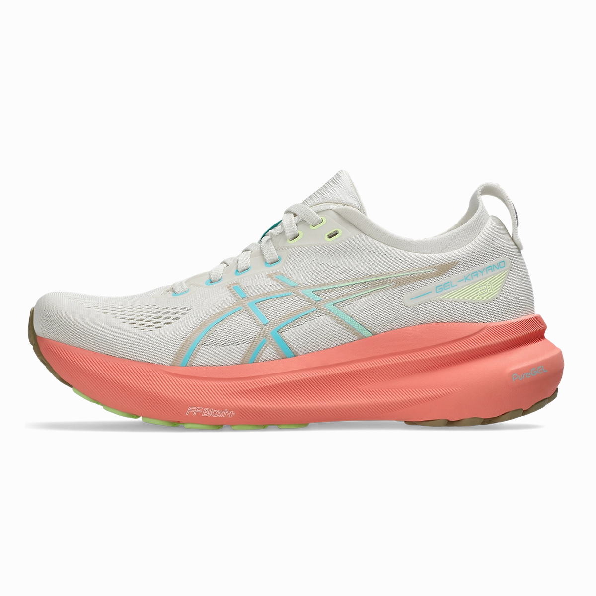 Asics Gel Kayano 31 - Birch - Energy Aqua Asics neutral running shoes