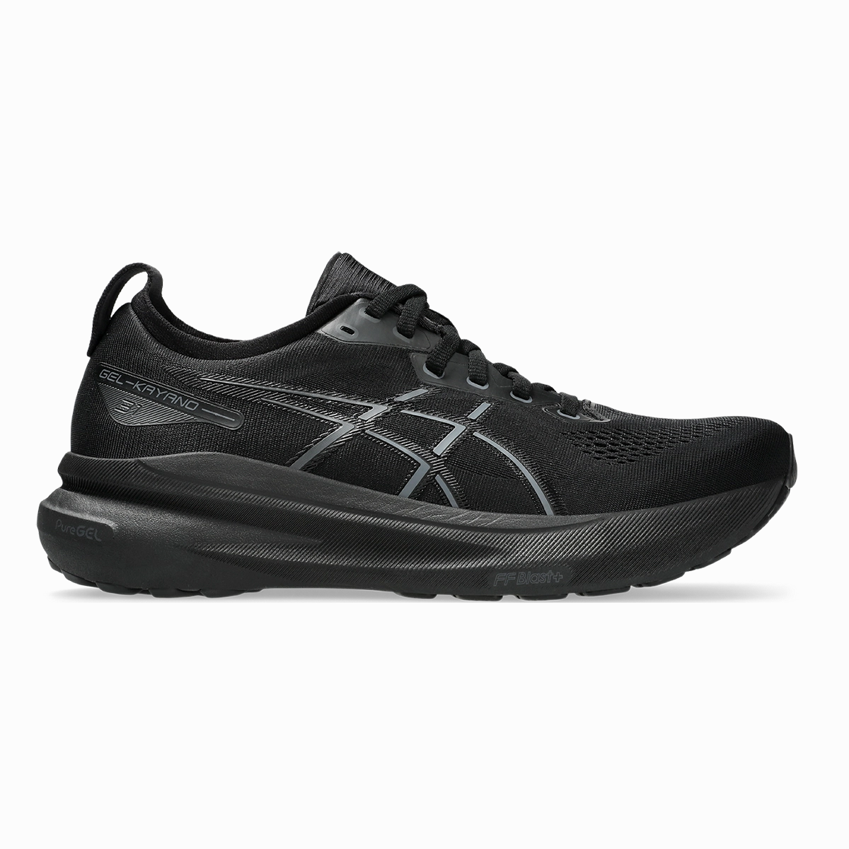 Asics Gel Kayano 31 - Black - Black Mens running shoes by Asics