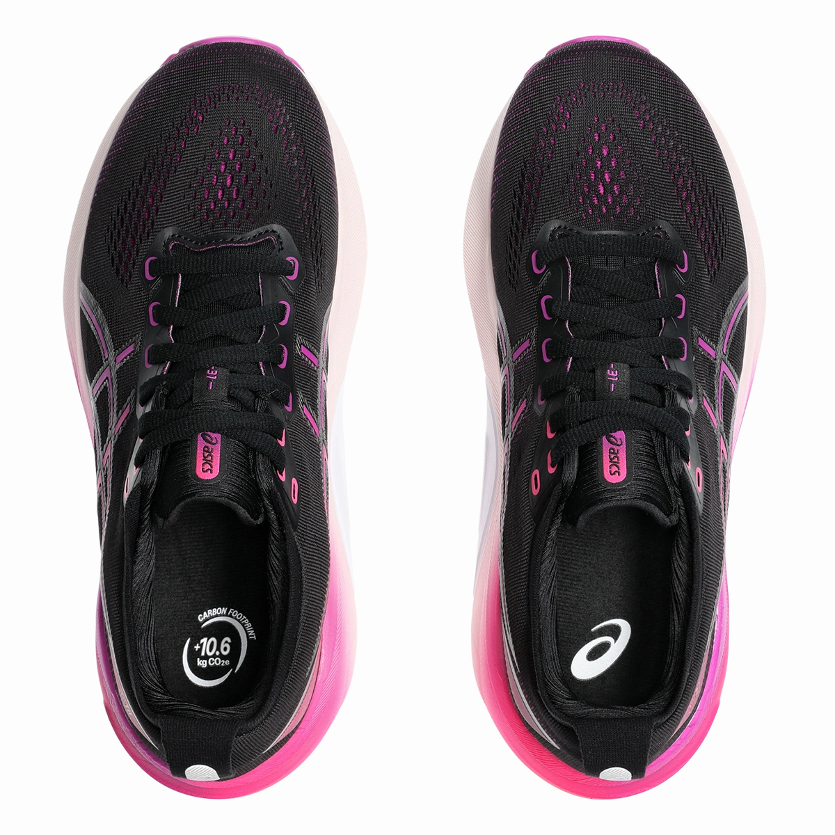 Asics Gel Kayano 31 - Black - Bold Magenta Asics neutral running shoes