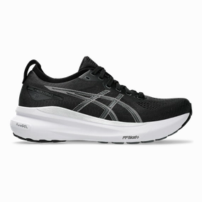Asics Gel Kayano 31 - Black - Pure Silver Asics neutral footwear designed for balanced running