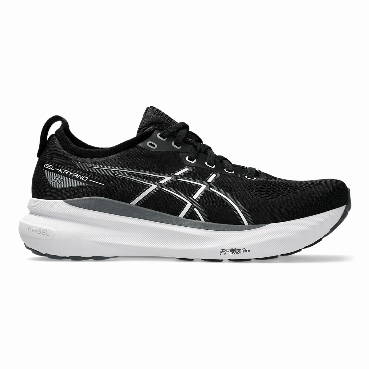 Asics Gel Kayano 31 - Black - White Mens running shoes by Asics
