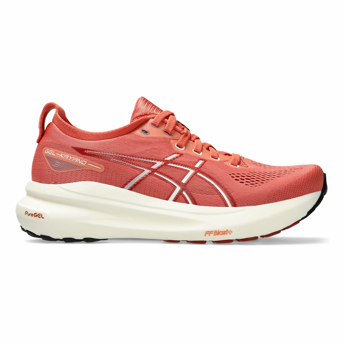 Asics Gel Kayano 31 - desert red - white Mens running shoes by Asics