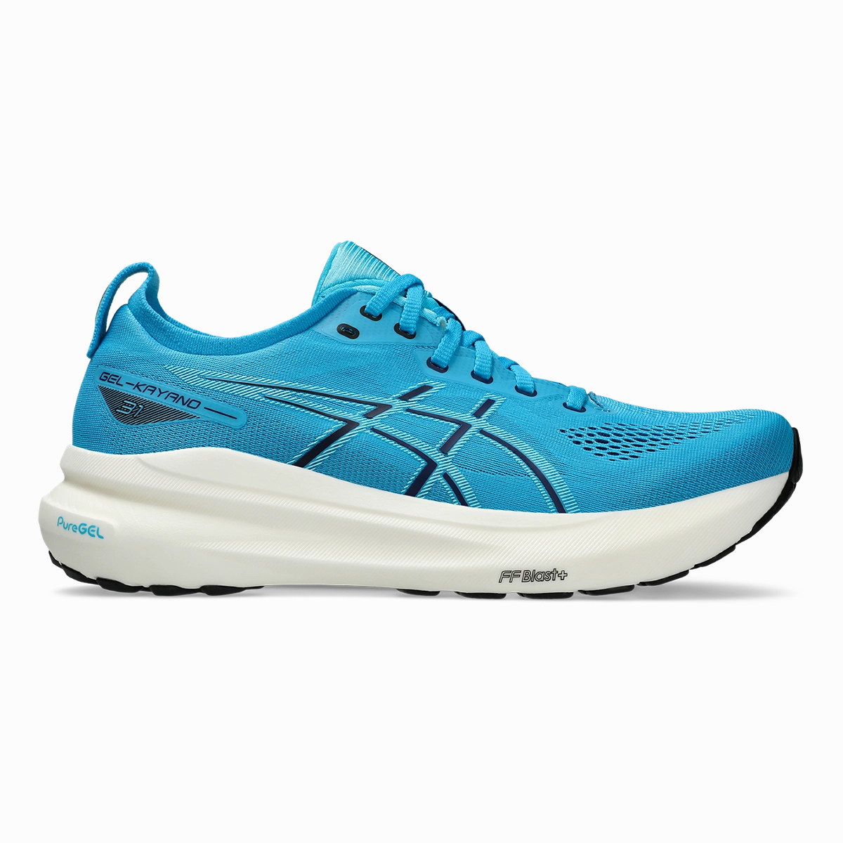 Asics Gel Kayano 31 - Digital Aqua - Bright Cyan Mens running shoes by Asics