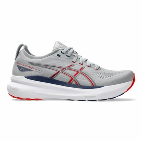 Asics Gel Kayano 31 - Piedmont Grey - Fiery Red Asics neutral footwear designed for balanced running