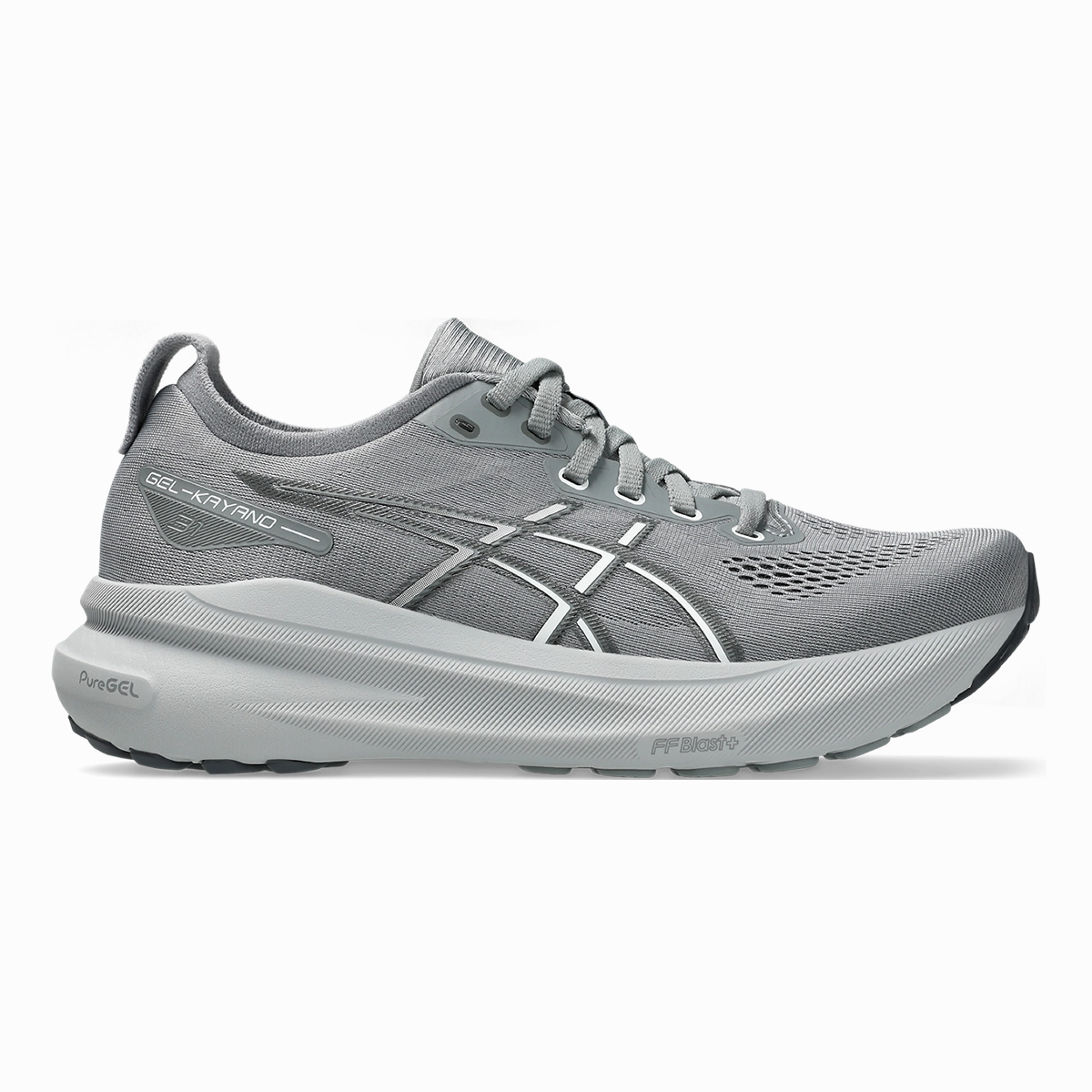 Asics Gel Kayano 31 - Sheet Rock - White Asics neutral footwear designed for balanced running