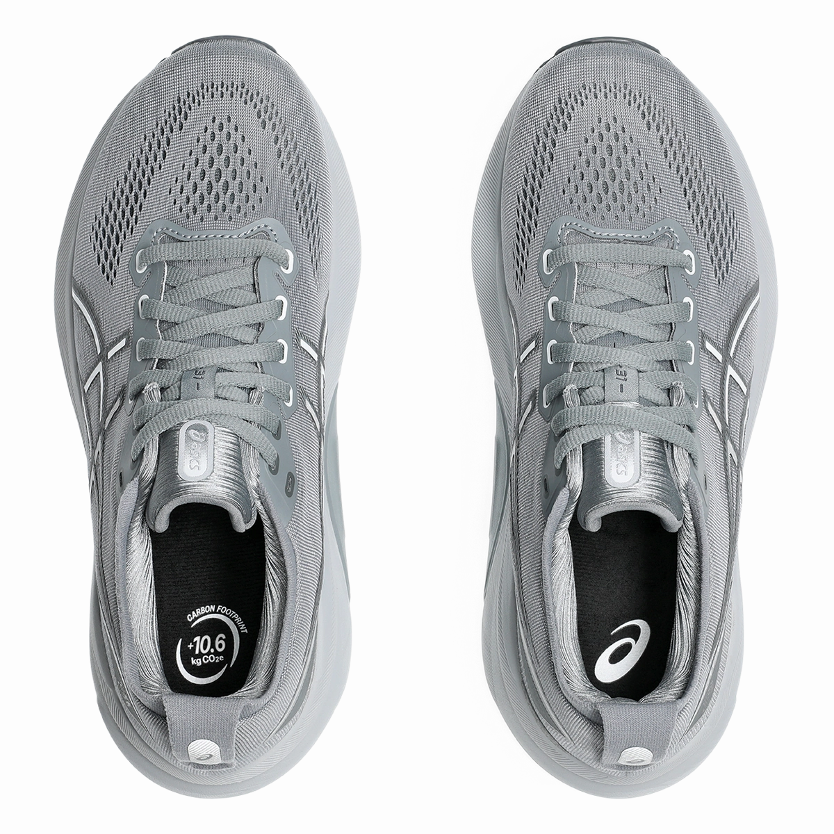 Asics Gel Kayano 31 - Sheet Rock - White Cushioned running sneakers
