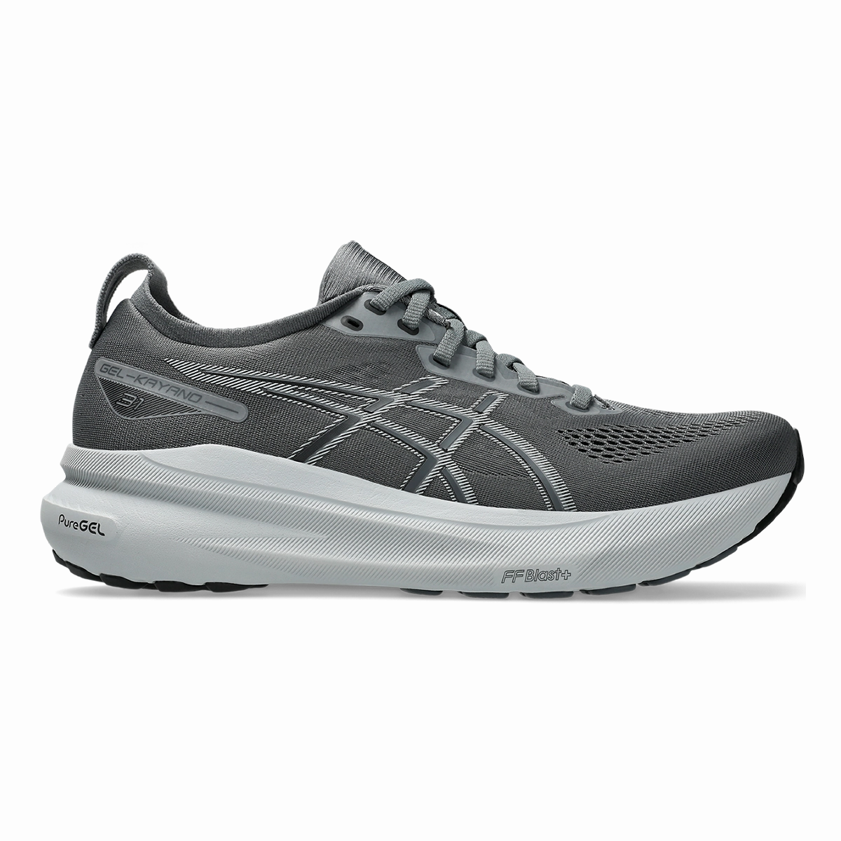 Asics Gel Kayano 31 - Steel Grey - Piedmont Grey Mens running shoes by Asics