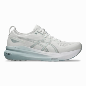Asics Gel Kayano 31 - White - Dolphin Grey Mens running shoes by Asics