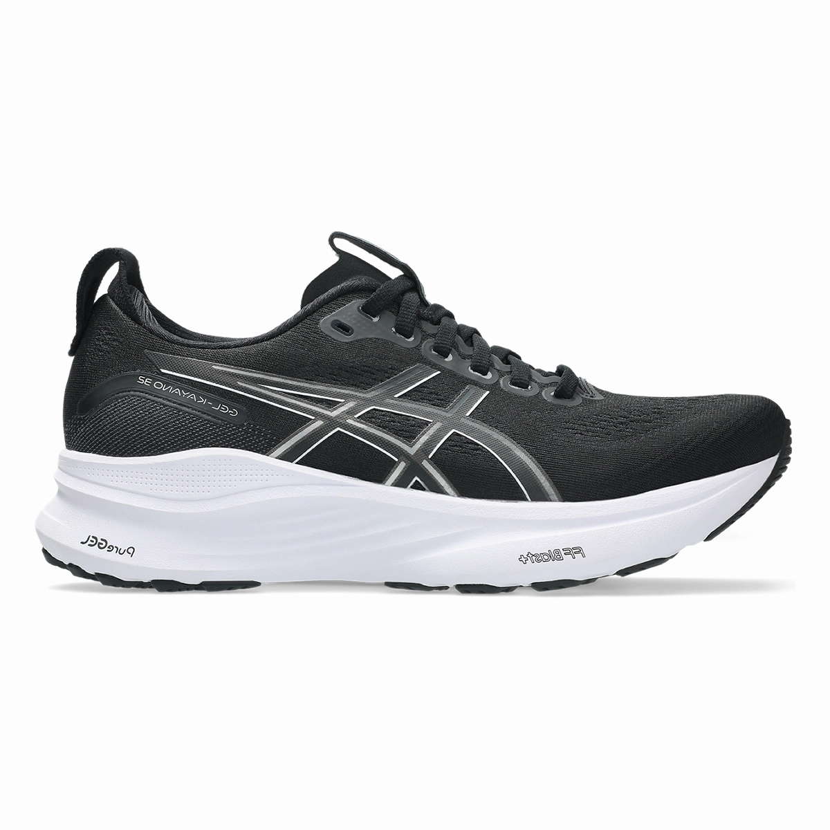 Asics Gel Kayano 32 - Black - White Asics neutral footwear designed for balanced running