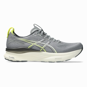 Asics Gel Kayano 32 - Gravel - Citron Asics neutral footwear designed for balanced running