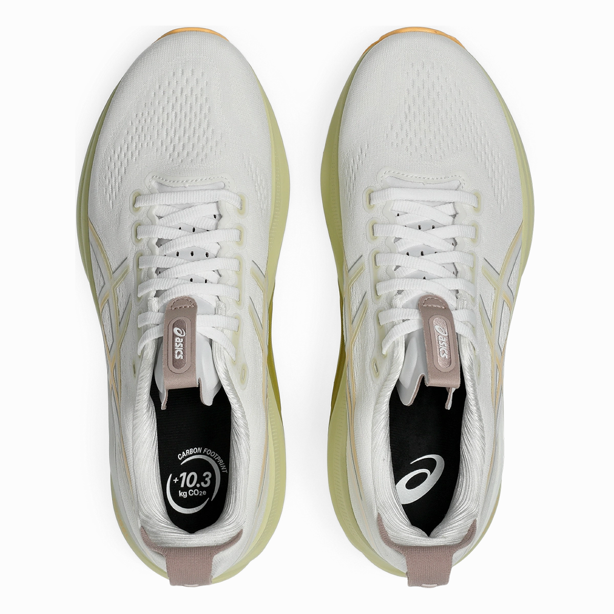 Asics Gel Kayano 32 - White - Orange Glow Asics neutral running shoes