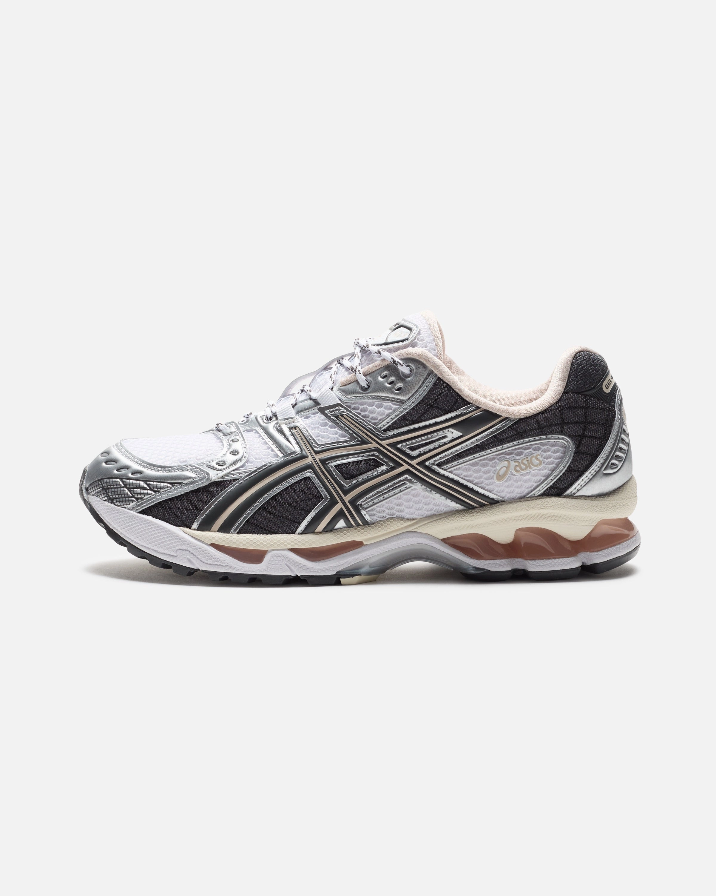 ASICS GEL NIMBUS 10.1 - WHITE/ OBSIDIAN Performance comfort sneakers