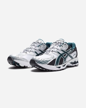 ASICS GEL-NIMBUS 10.1 - WHITE/ SAXONGREEN Asics comfort sneakers