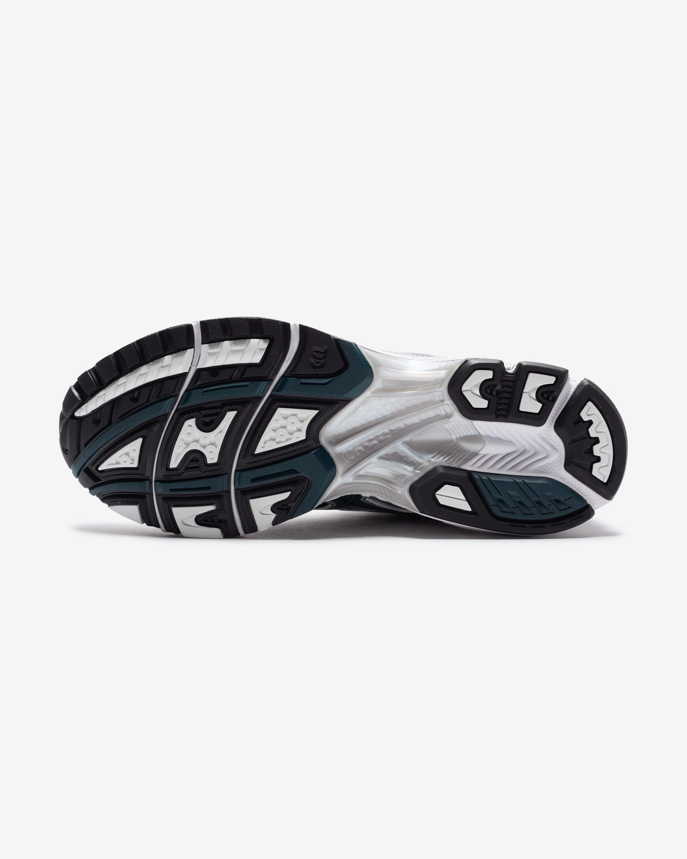 ASICS GEL-NIMBUS 10.1 - WHITE/ SAXONGREEN Performance comfort sneakers