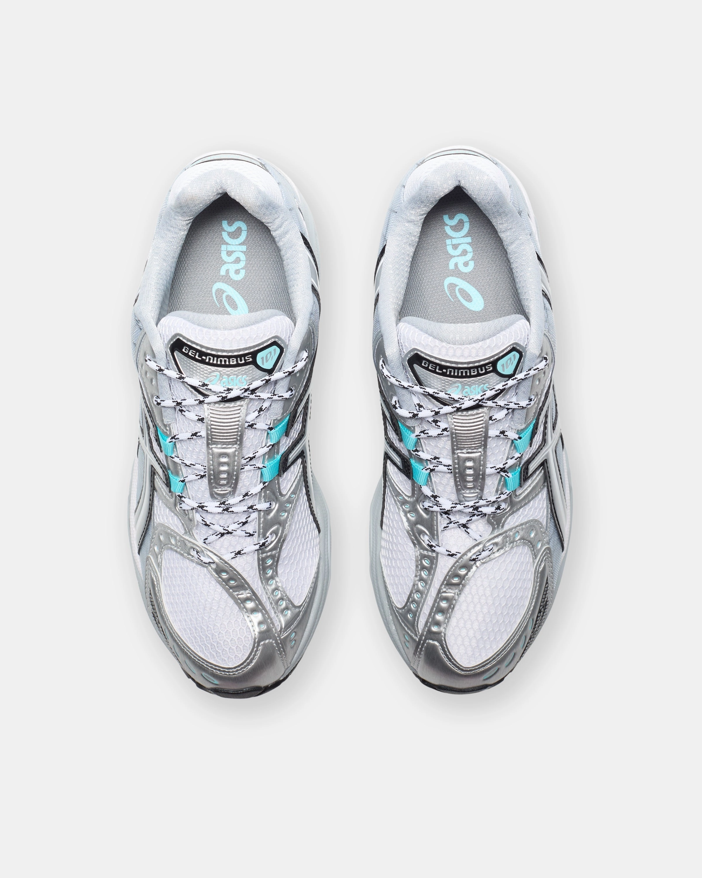 ASICS GEL-NIMBUS 10.1 WHITE/ PIEDMONTGREY Performance comfort sneakers