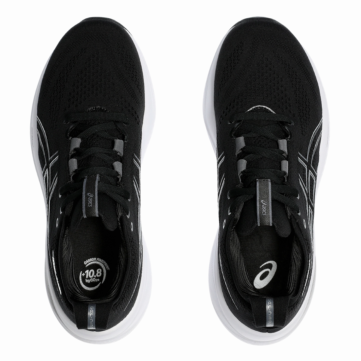 Asics Gel Nimbus 26 - Black - Graphite Grey Asics neutral running shoes