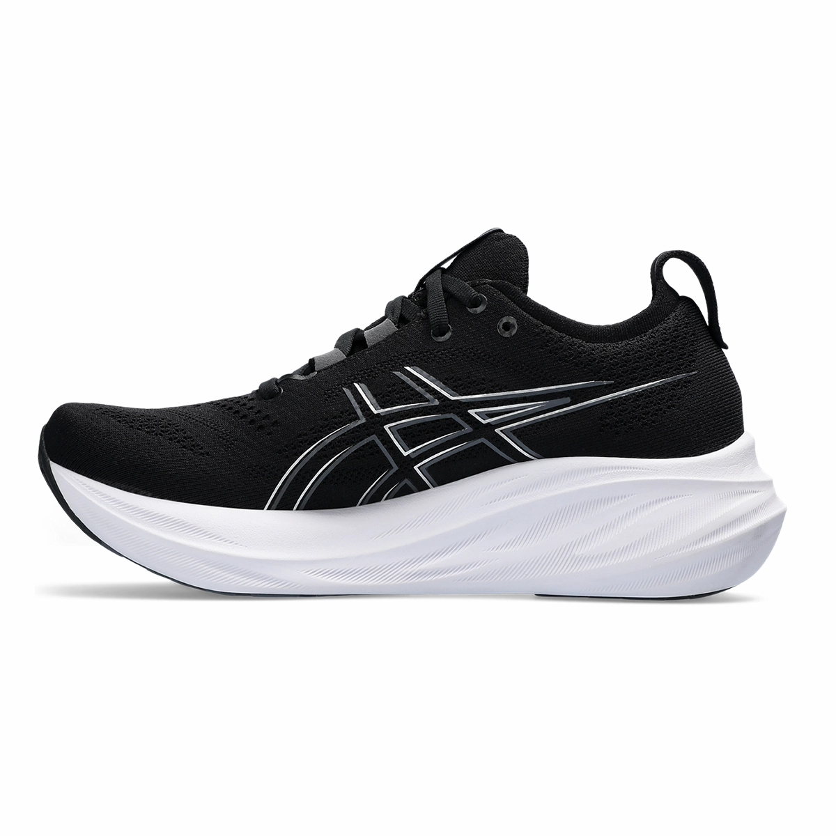 Asics Gel Nimbus 26 - Black - Graphite Grey Asics neutral running shoes