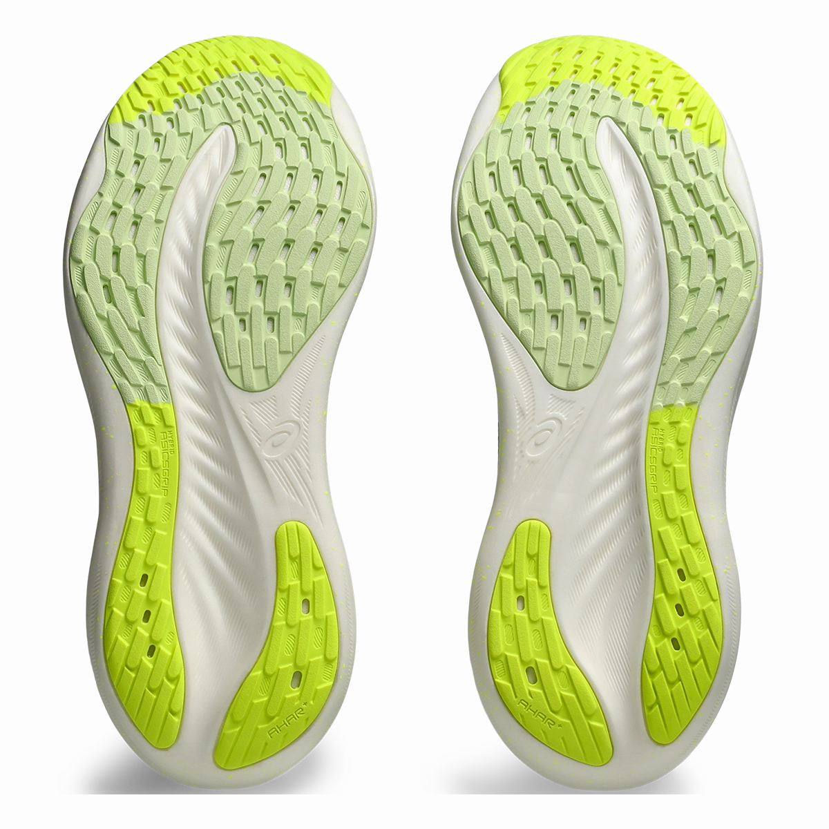Asics Gel Nimbus 26 - Light Celadon - Safety Yellow Asics neutral running shoes