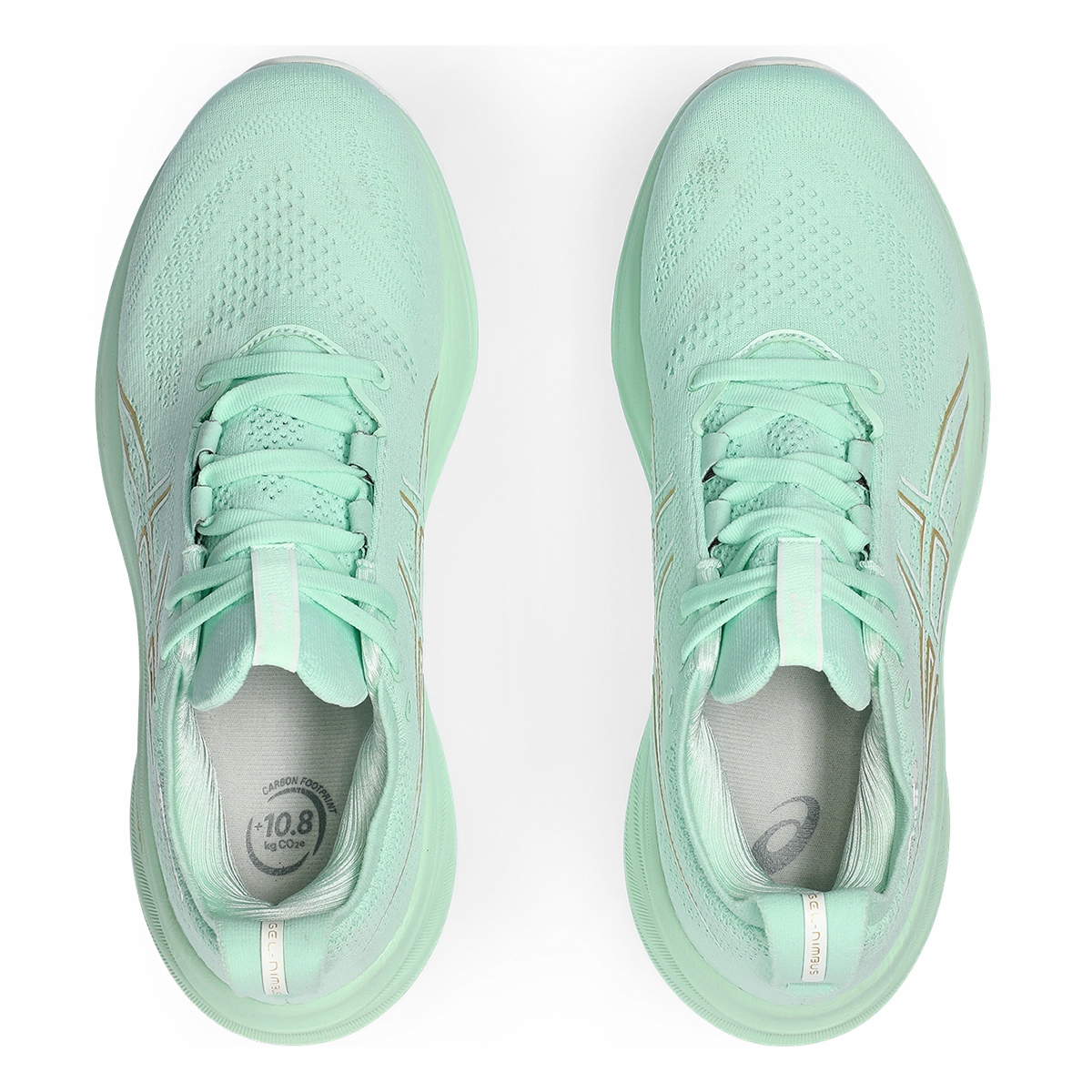 Asics Gel Nimbus 26 - Mint Tint - Pale Mint Asics neutral running shoes