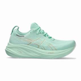 Asics Gel Nimbus 26 - Mint Tint - Pale Mint Mens running shoes by Asics