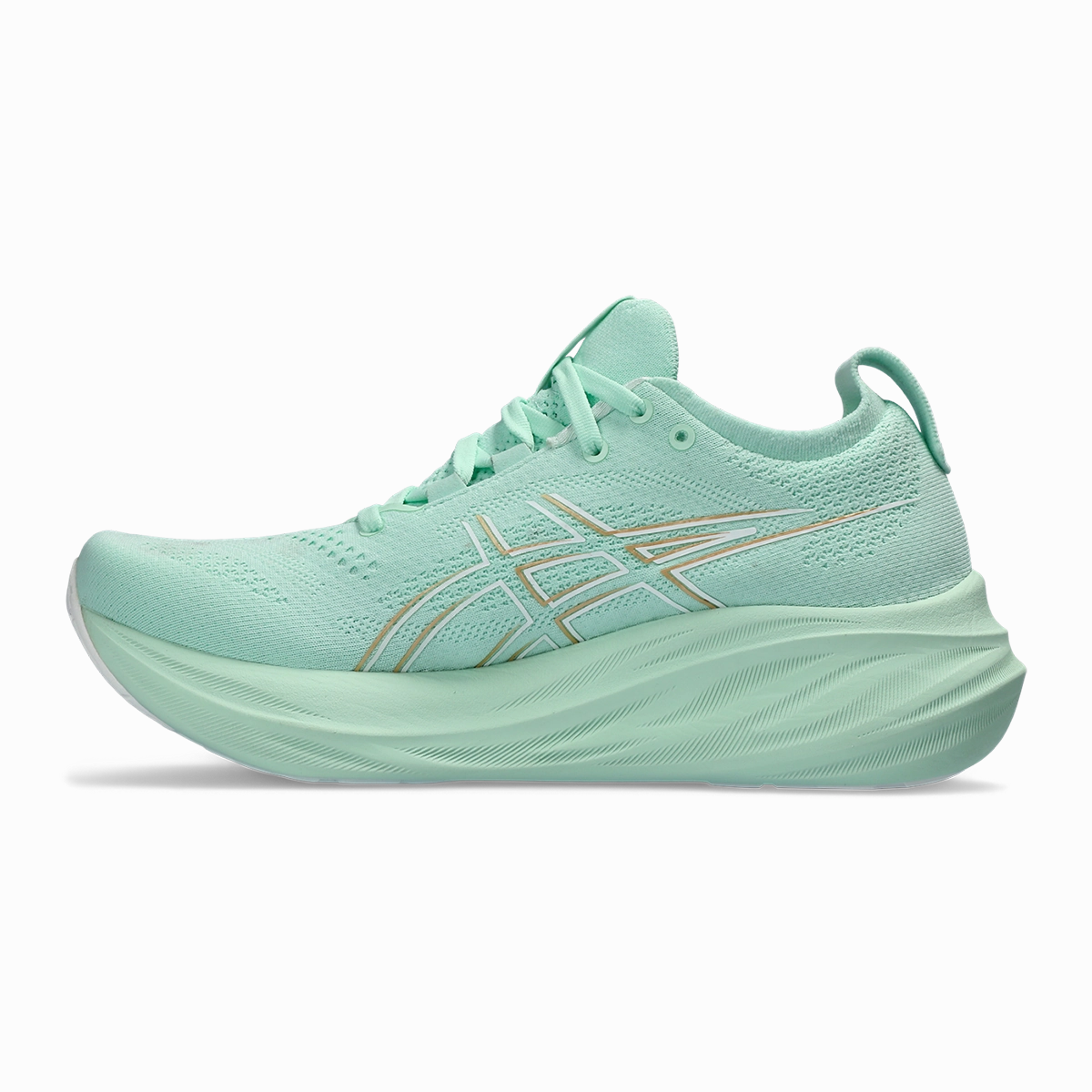 Asics Gel Nimbus 26 - Mint Tint - Pale Mint Cushioned running sneakers