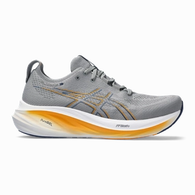 Asics Gel Nimbus 26 - Sheet Rock - Thunder Blue Mens running shoes by Asics