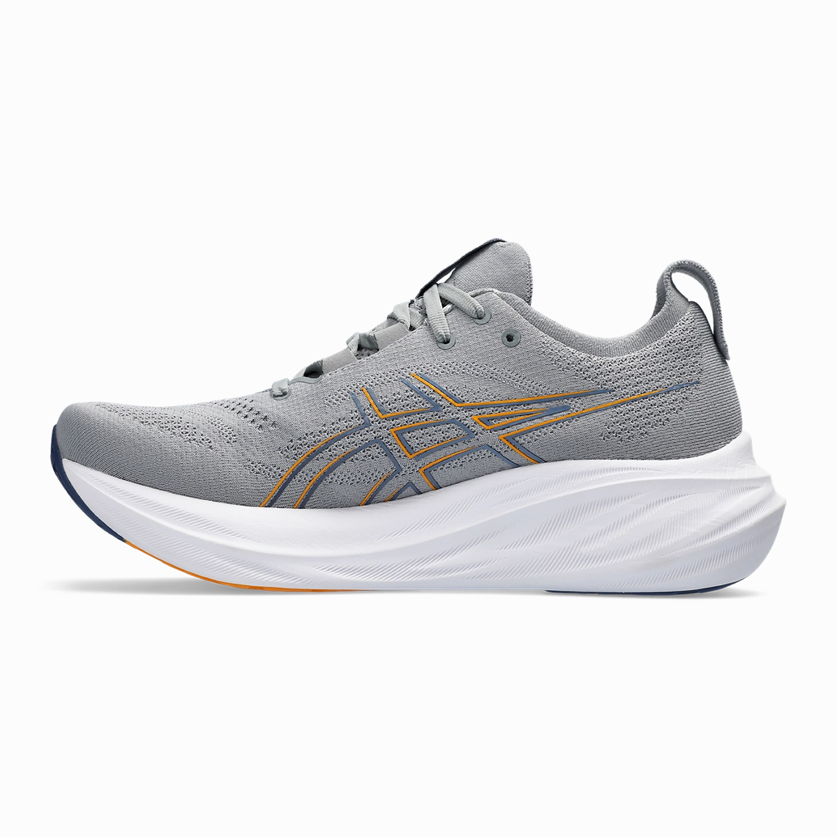 Asics Gel Nimbus 26 - Sheet Rock - Thunder Blue Cushioned running sneakers